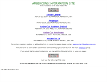 Tablet Screenshot of ambercons.com
